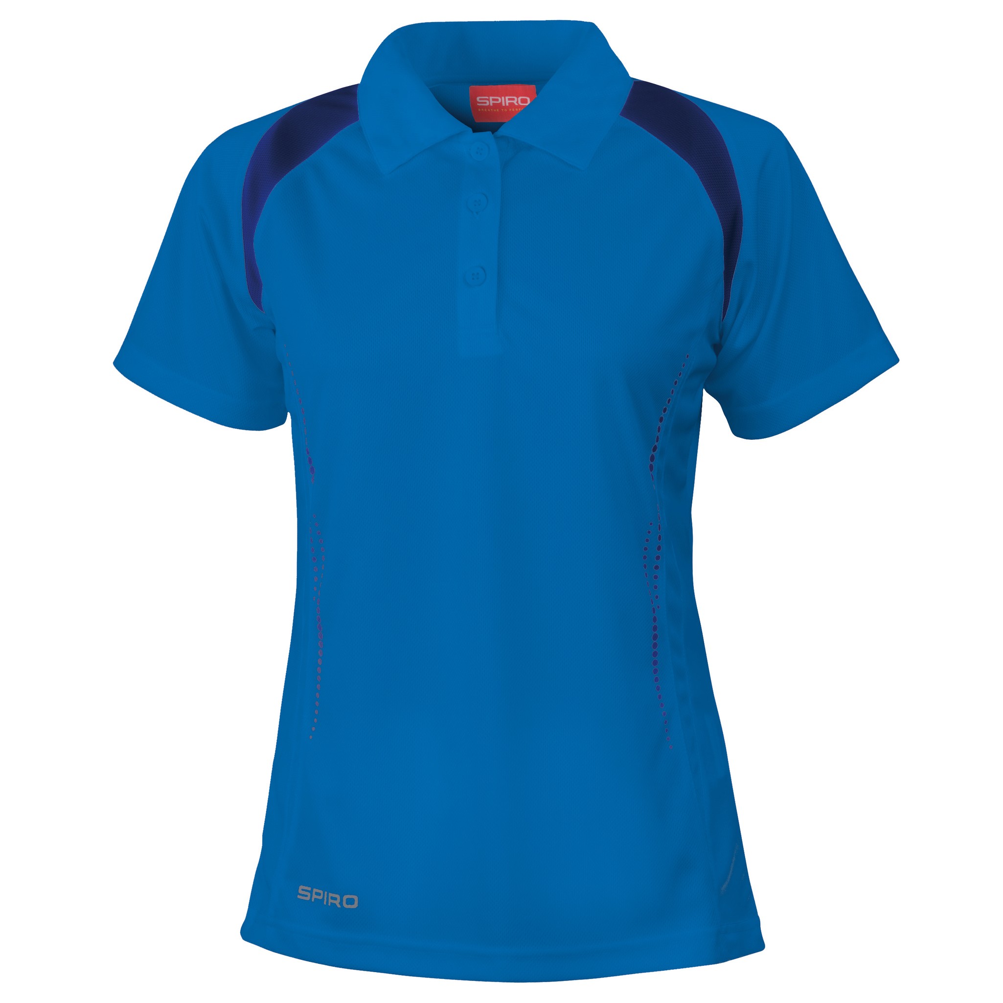 Spiro Women's Team Spirit Polo S177F - Training Sports Gym Running T-shirt - Picture 12 of 16