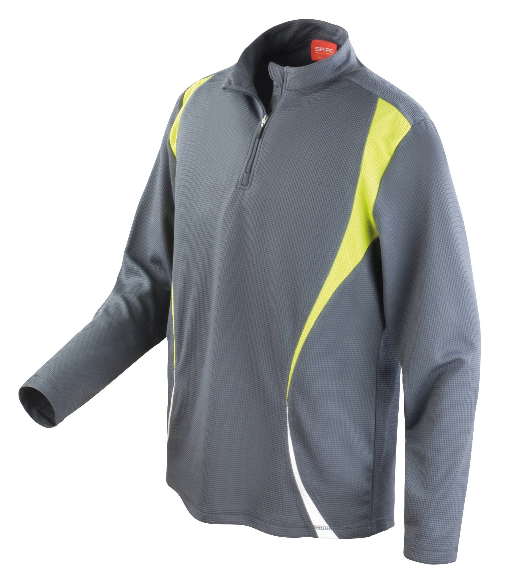 Spiro Men's Trial Training Full Sleeve Top S178X - Sport Running Jogging Top - Picture 9 of 14