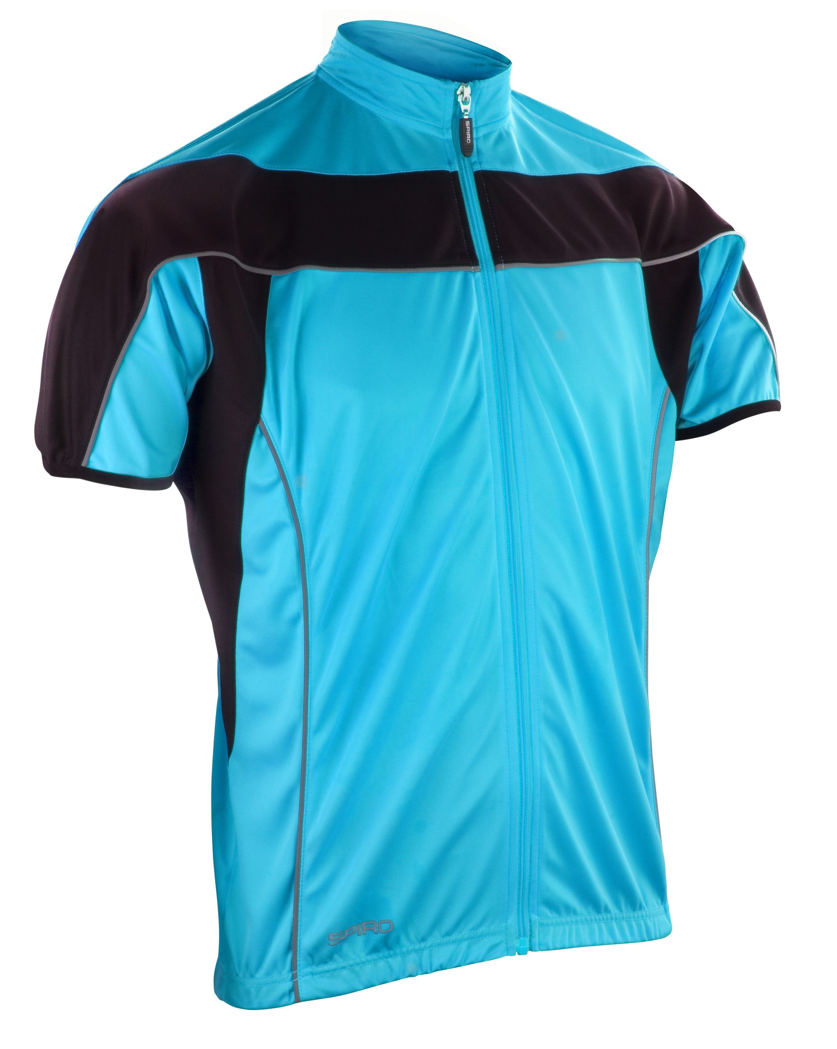 Spiro Men's Bikewear Full Zip Top S188M - Short Sleeve Cycling T-Shirt - Picture 8 of 14