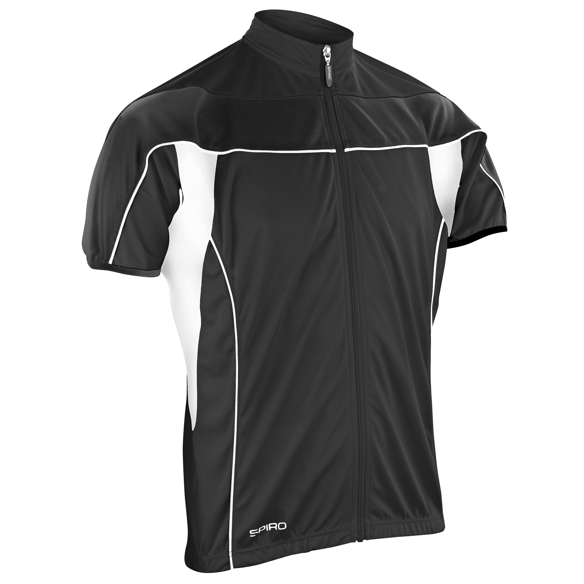 Spiro Men's Bikewear Full Zip Top S188M - Short Sleeve Cycling T-Shirt - Picture 10 of 14