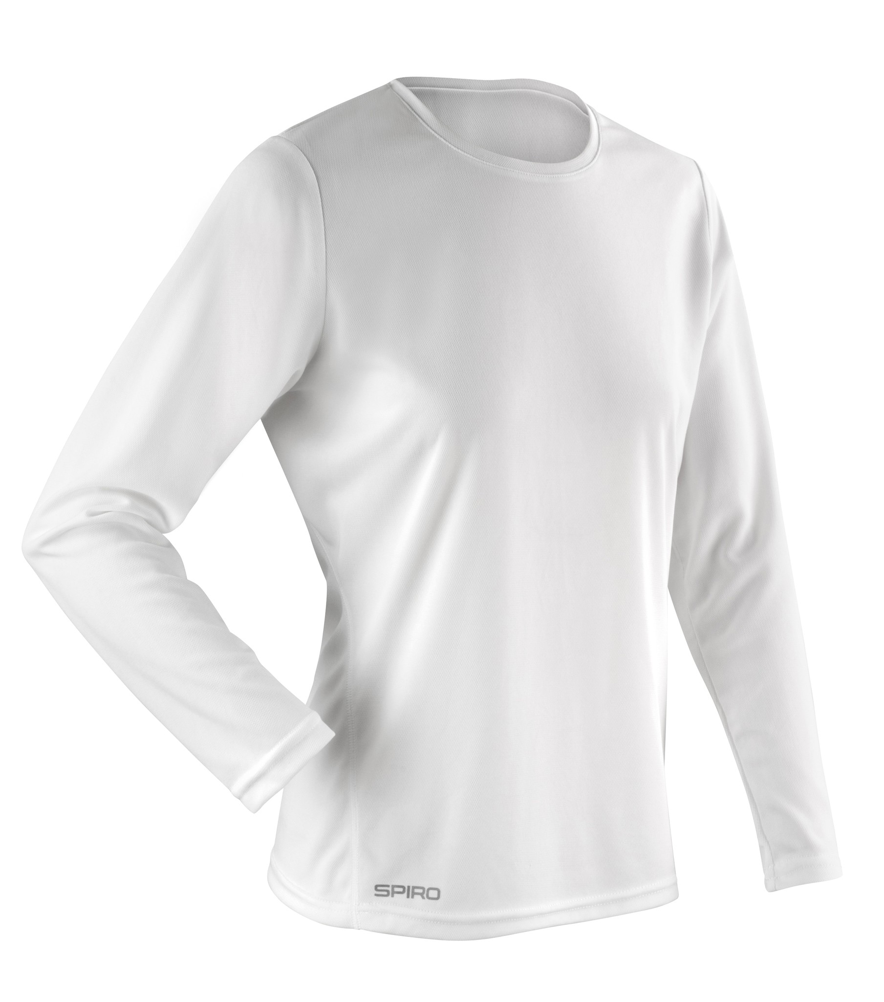 Spiro Women's Quick-Dry Long Sleeve T-Shirt S254F - Ladies Running Casual Tee - Picture 11 of 11