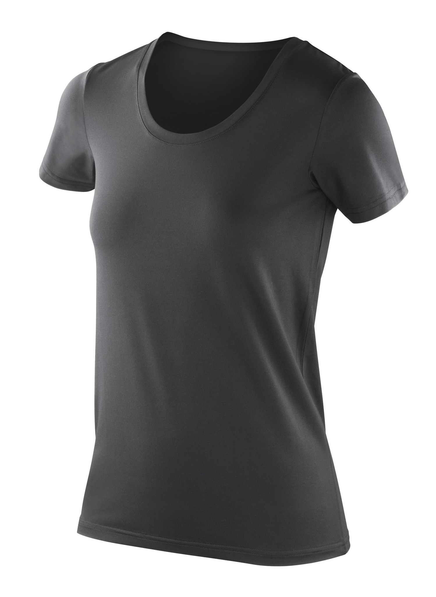 Spiro Softex T-Shirt S280F - Plain Casual Short Sleeve Gym Activewear Top - Picture 10 of 17