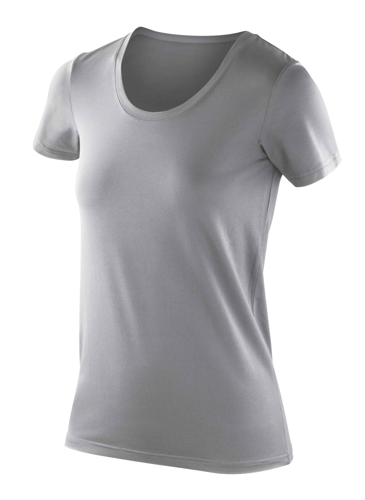 Spiro Softex T-Shirt S280F - Plain Casual Short Sleeve Gym Activewear Top - Picture 12 of 17
