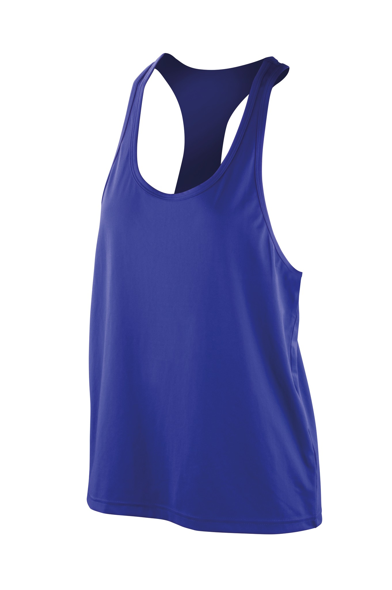 Spiro Women's Softex Tank Top S285F - Ladies Running Stretched Sleeveless Top - Picture 9 of 10