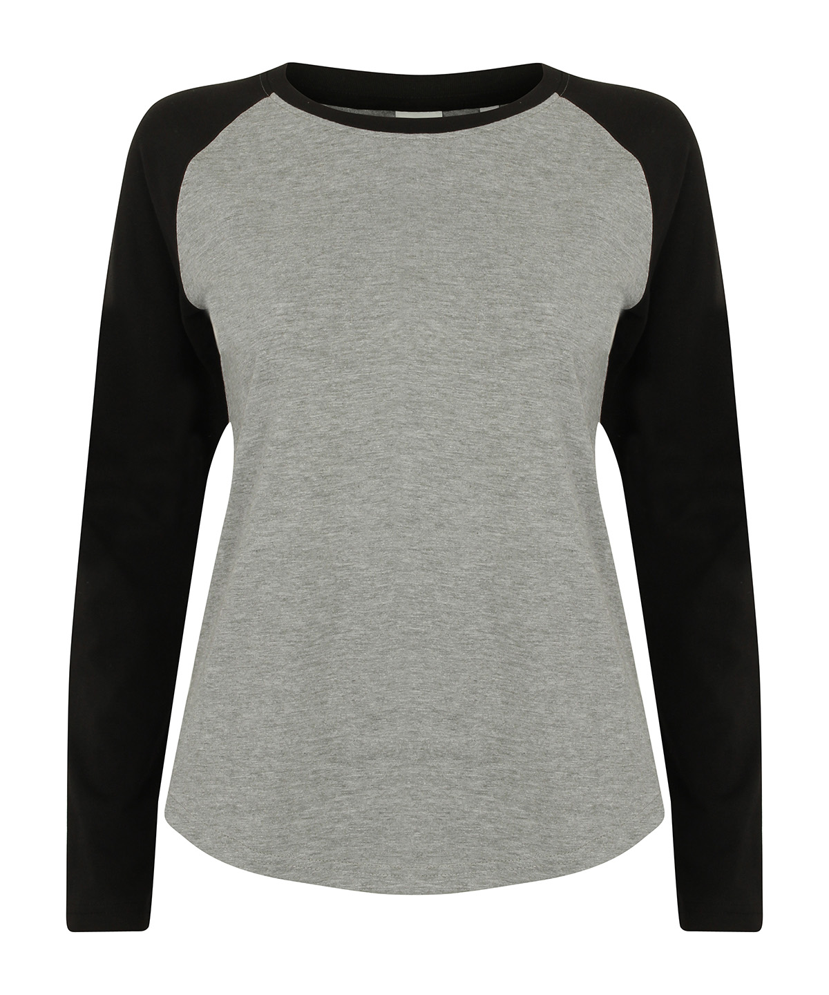 SF Women's Long Sleeve Baseball T-Shirt (SK271) - Crew Neck Casual Top