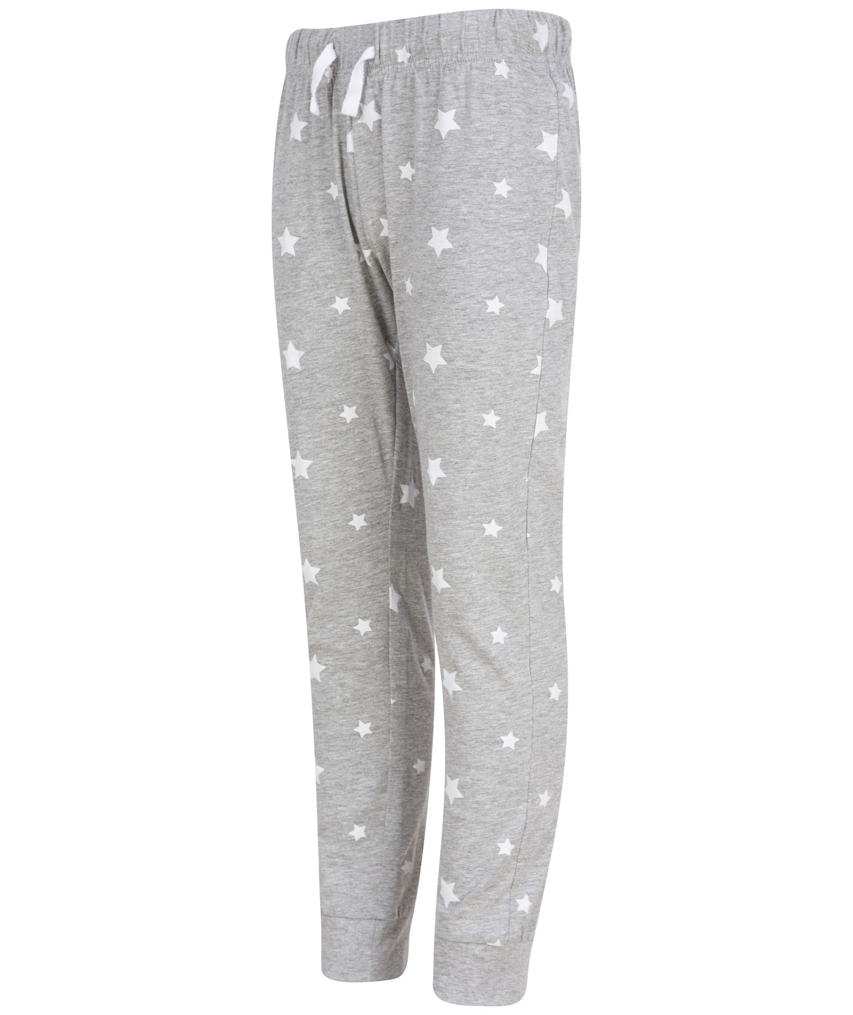 SF Mini Kids Cuffed Lounge Pants SM085 - Children Pyjama Nightwear Trousers - Picture 24 of 27