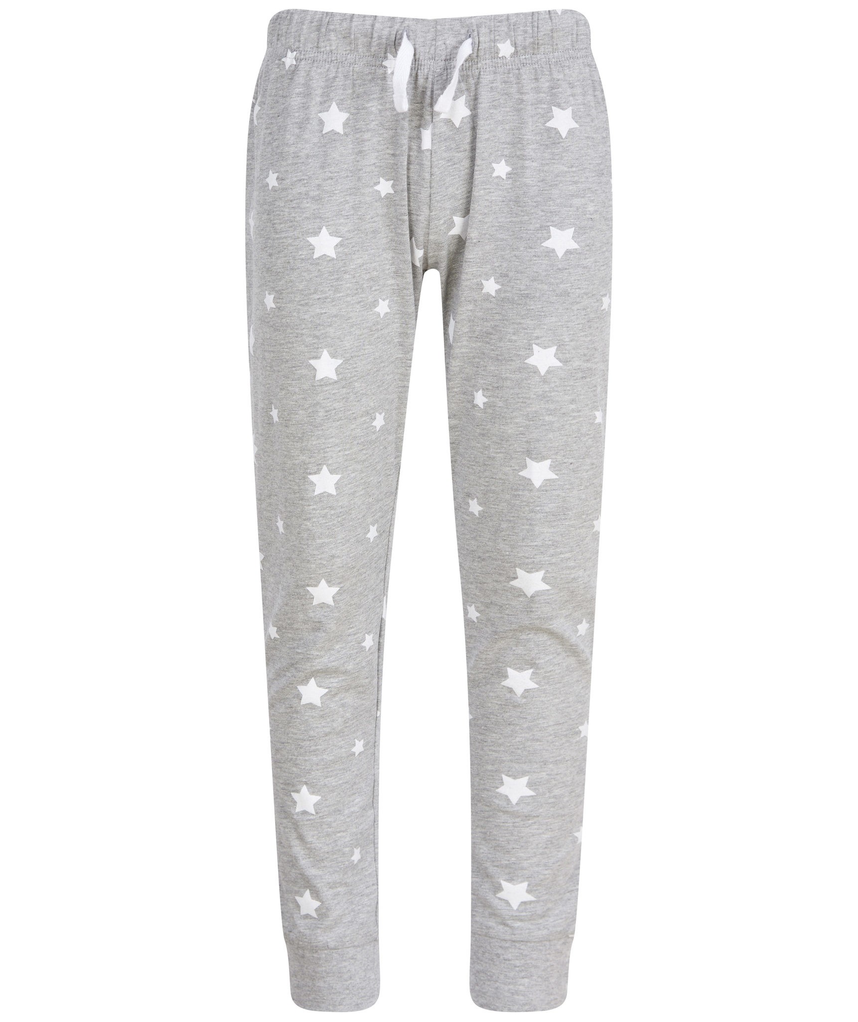 SF Mini Kids Cuffed Lounge Pants SM085 - Children Pyjama Nightwear Trousers - Picture 26 of 27