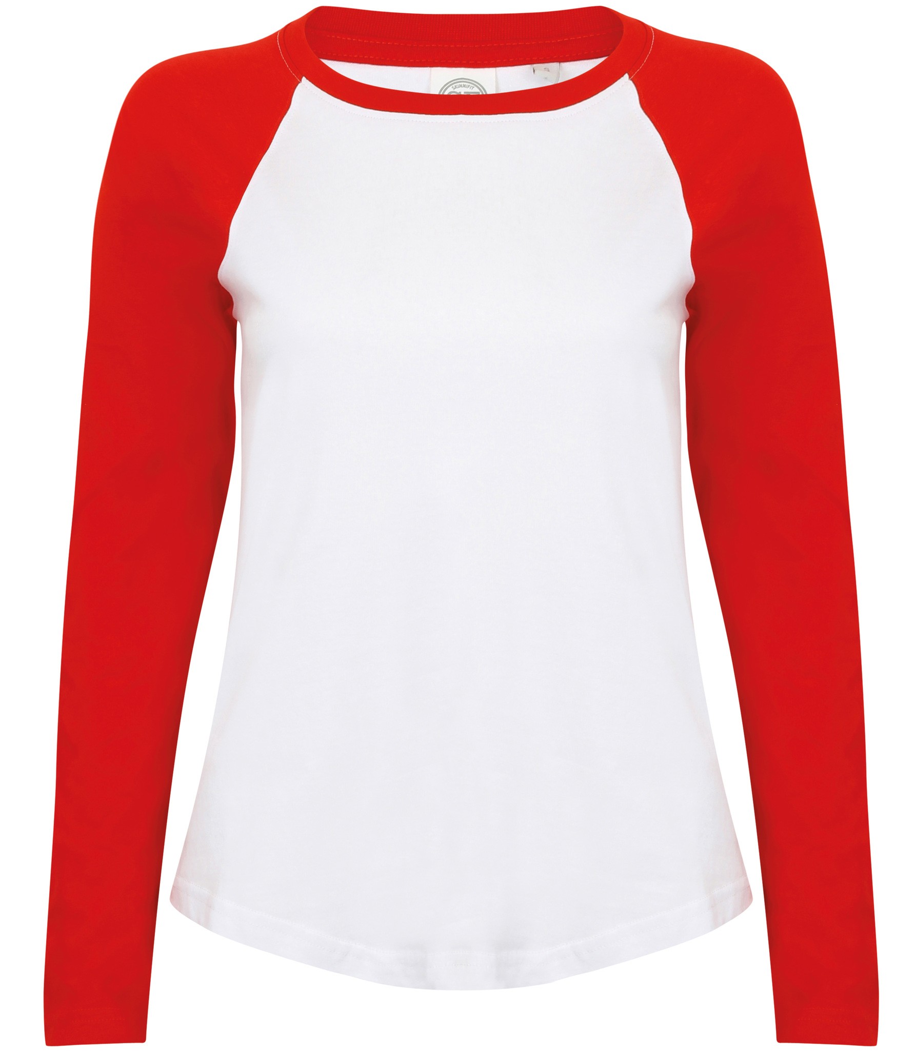 SF Mini Kids Long Sleeve Baseball Tee SM271 - Children Sports Skin-fit T-shirt - Picture 5 of 6