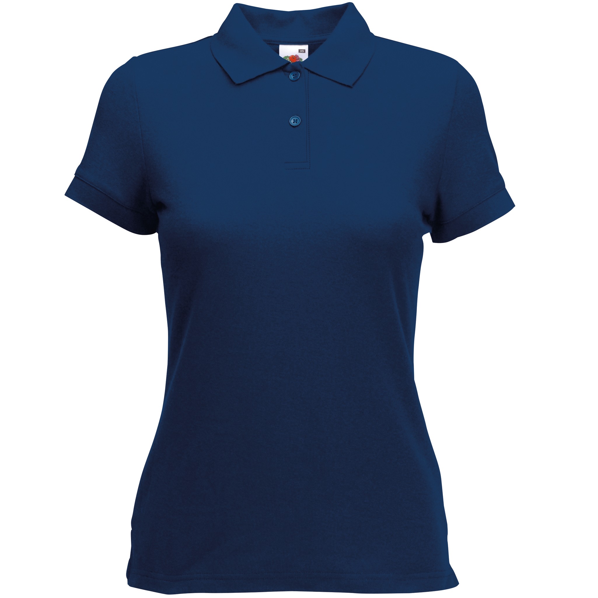 Camisa polo de piqué para mujer Fruit of the Loom deportiva informal - Imagen 11 de 17