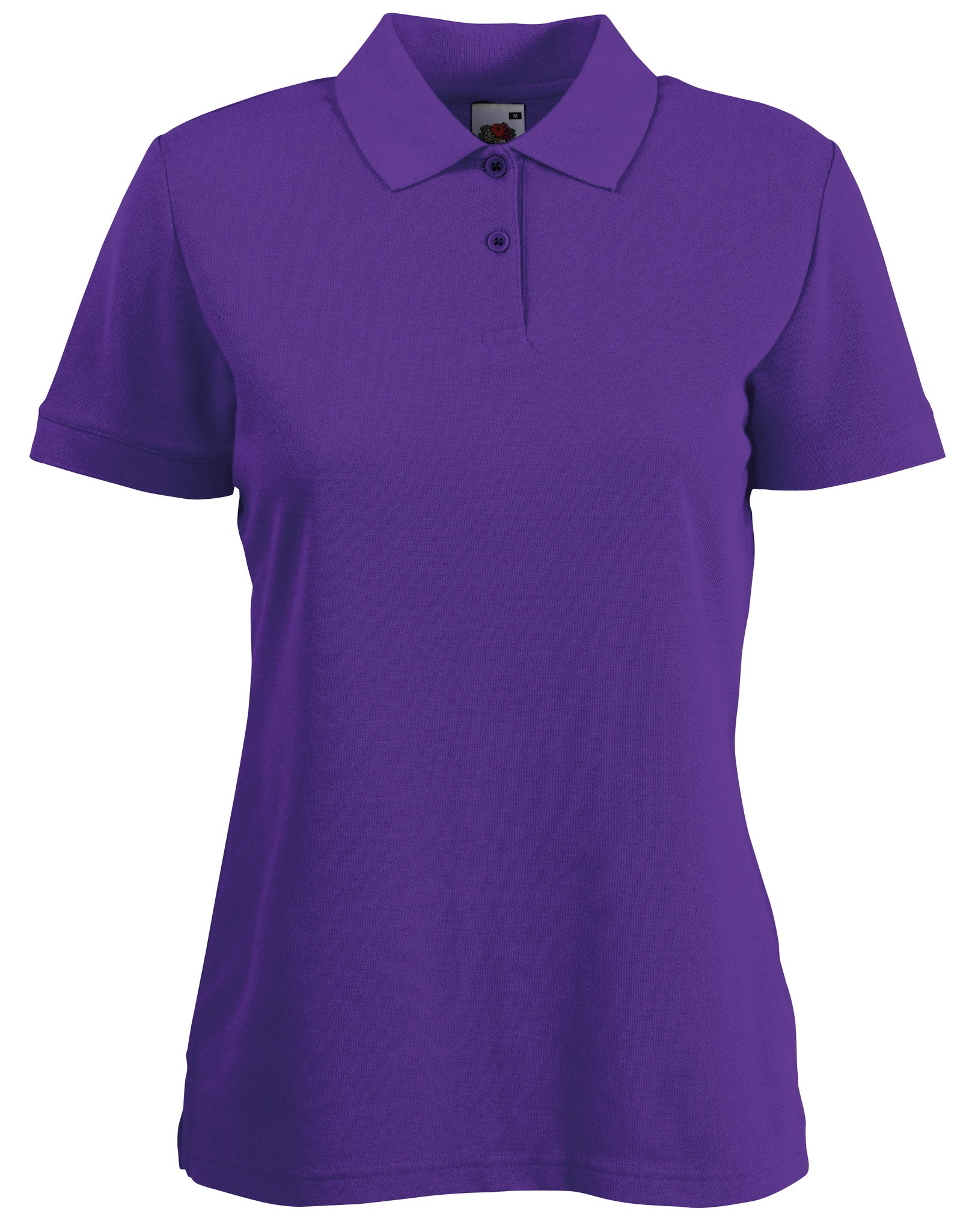 Camisa polo de piqué para mujer Fruit of the Loom deportiva informal - Imagen 12 de 17