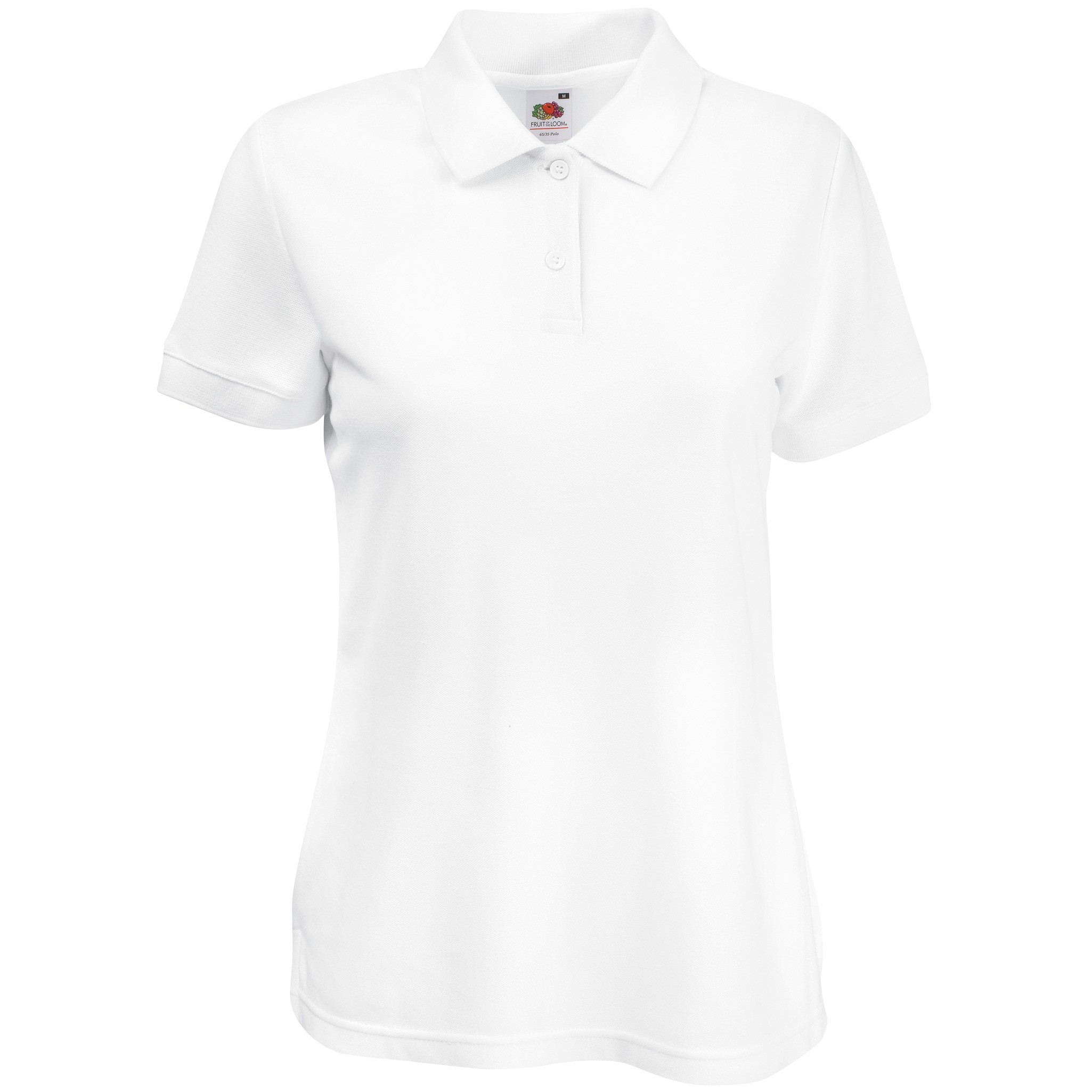 Camisa polo de piqué para mujer Fruit of the Loom deportiva informal - Imagen 17 de 17