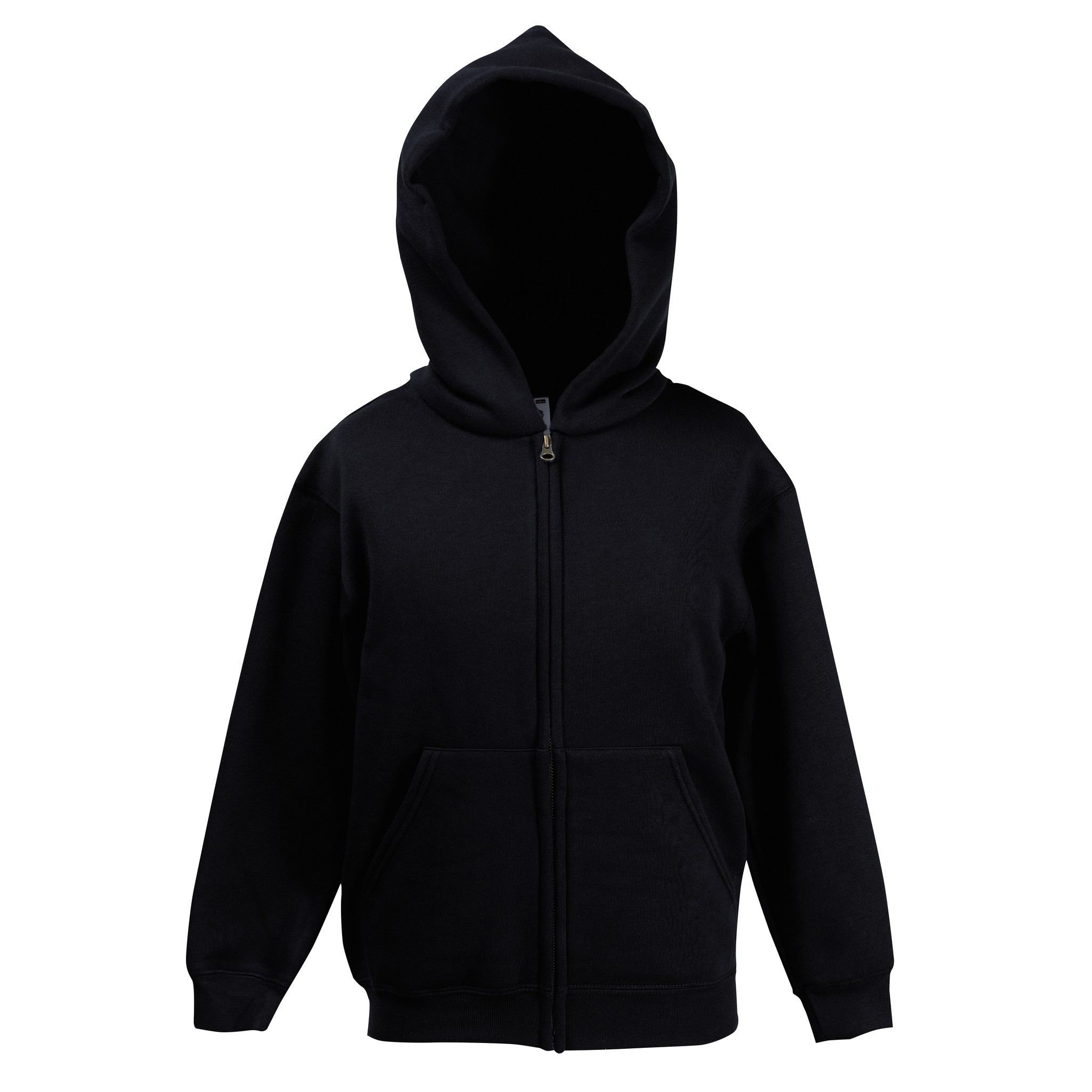 Kids Classic Hooded Sweatshirt - Fruit of the Loom Boys/Girls hoodie - Picture 11 of 11