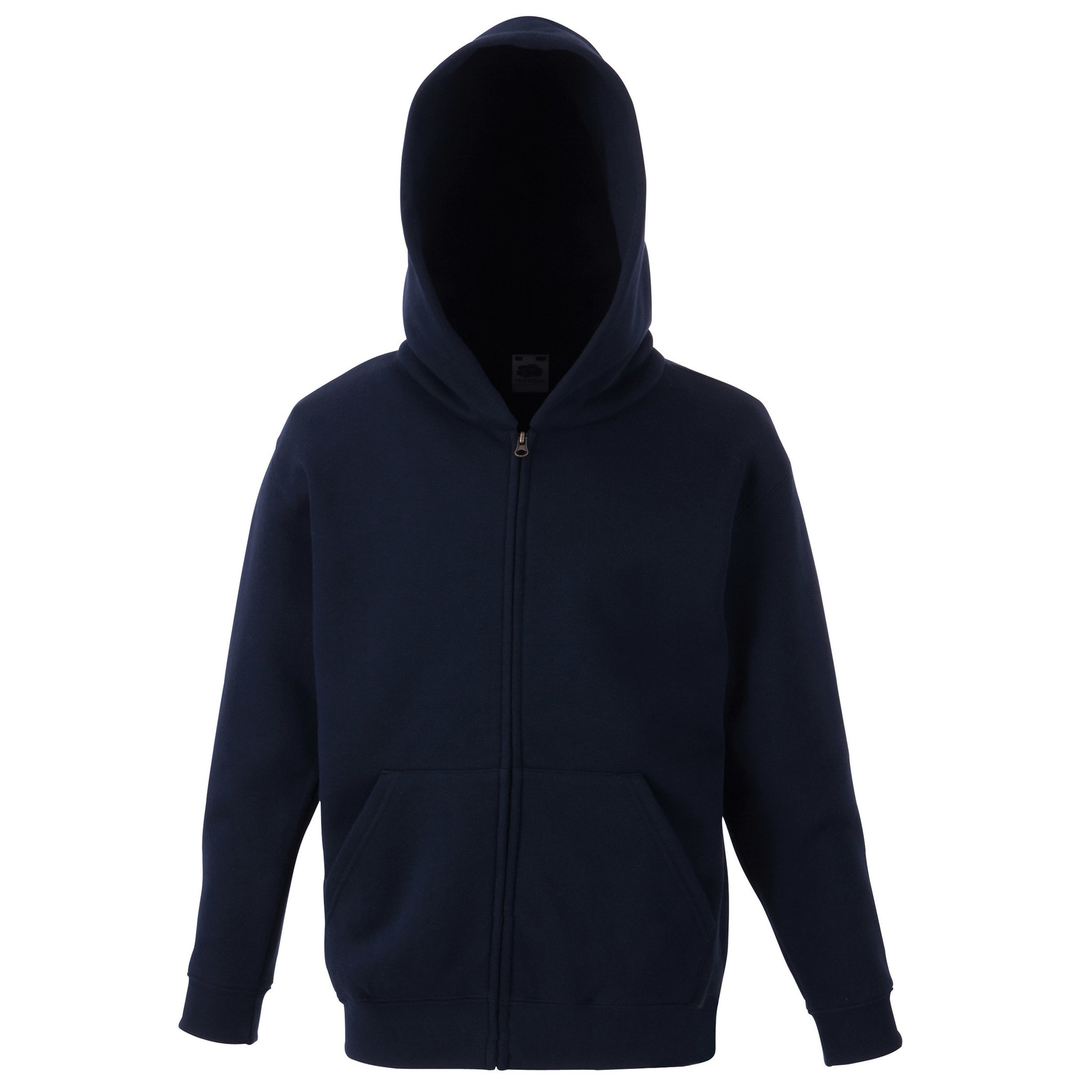 Kids Classic Hooded Sweatshirt - Fruit of the Loom Boys/Girls hoodie - Picture 9 of 11