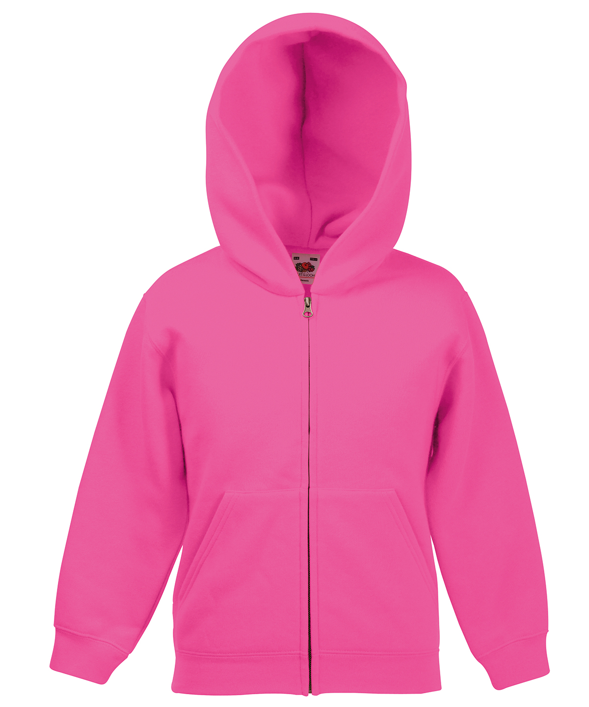 Kids Classic Hooded Sweatshirt - Fruit of the Loom Boys/Girls hoodie - Picture 5 of 11