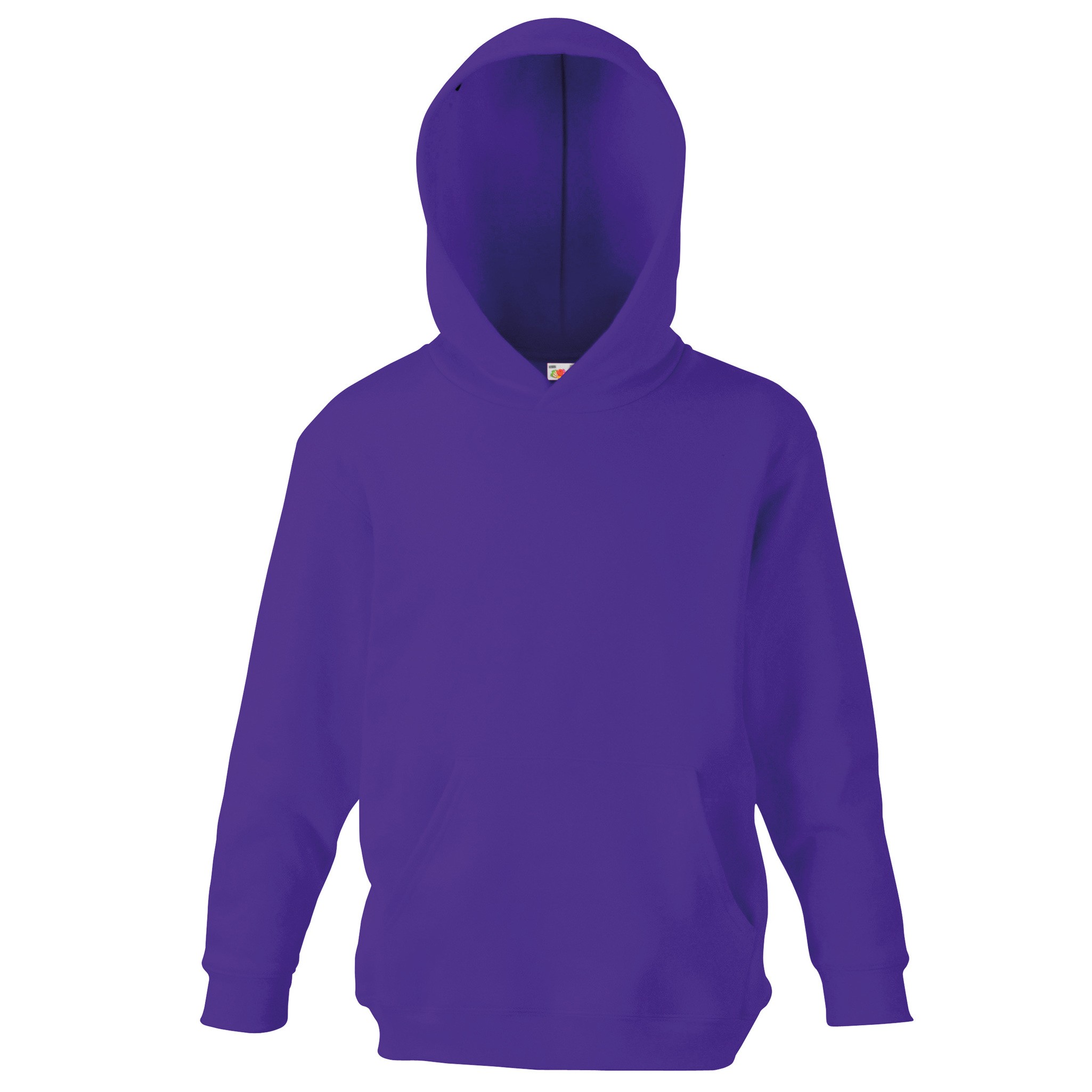 Boys Girl Childrens Unisex Plain Pullover Fleece Colour Hoody top gifts School e