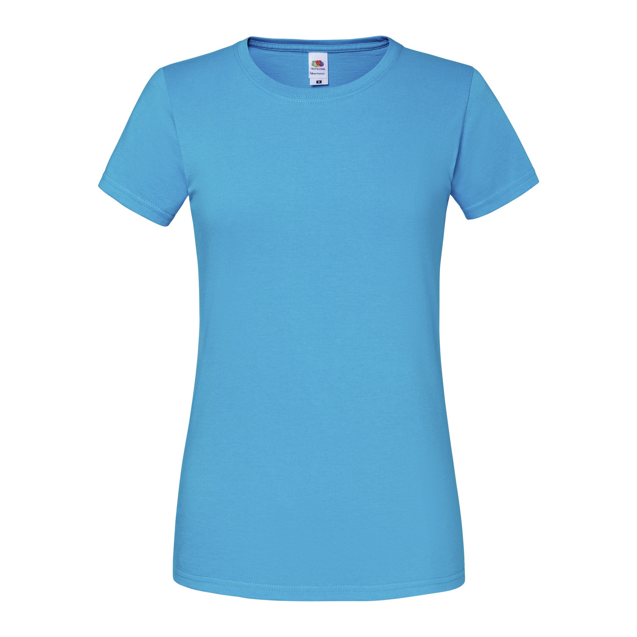 Camiseta premium hilada en anillos para mujer - Top Fruit of the Loom Lady Fit - Imagen 5 de 41