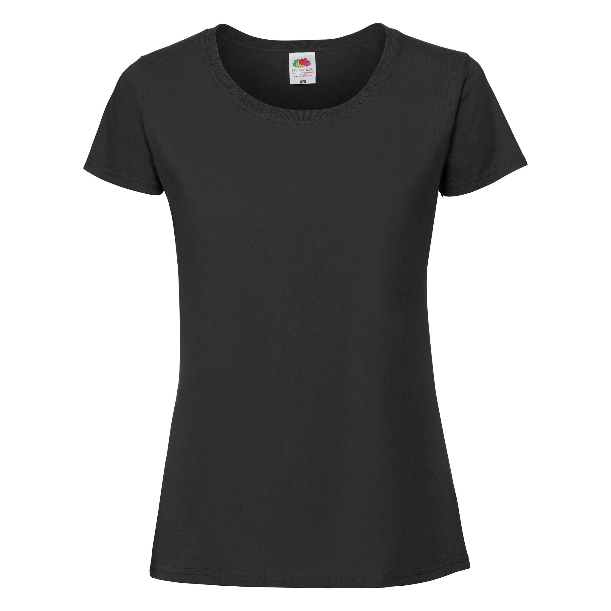 Camiseta premium hilada en anillos para mujer - Top Fruit of the Loom Lady Fit - Imagen 6 de 41