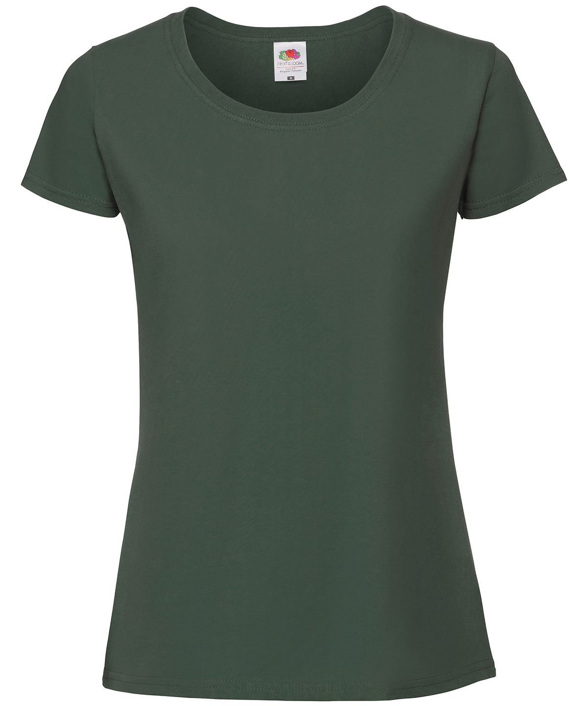 Camiseta premium hilada en anillos para mujer - Top Fruit of the Loom Lady Fit - Imagen 9 de 41