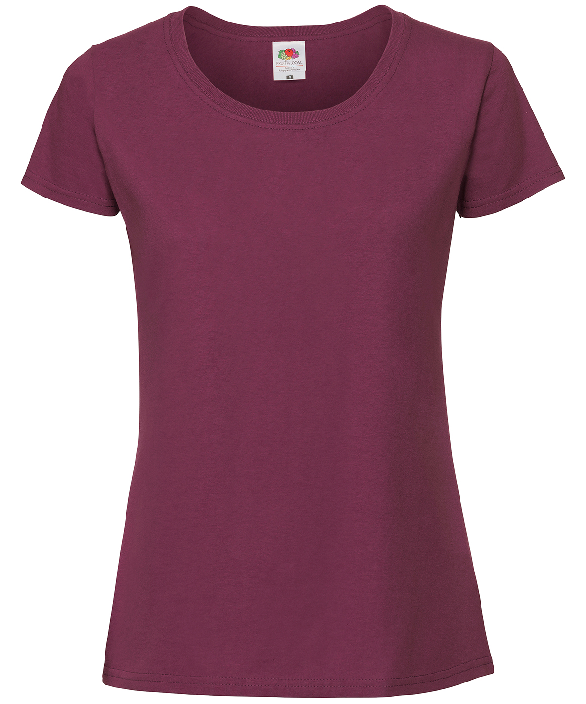 Camiseta premium hilada en anillos para mujer - Top Fruit of the Loom Lady Fit - Imagen 10 de 41