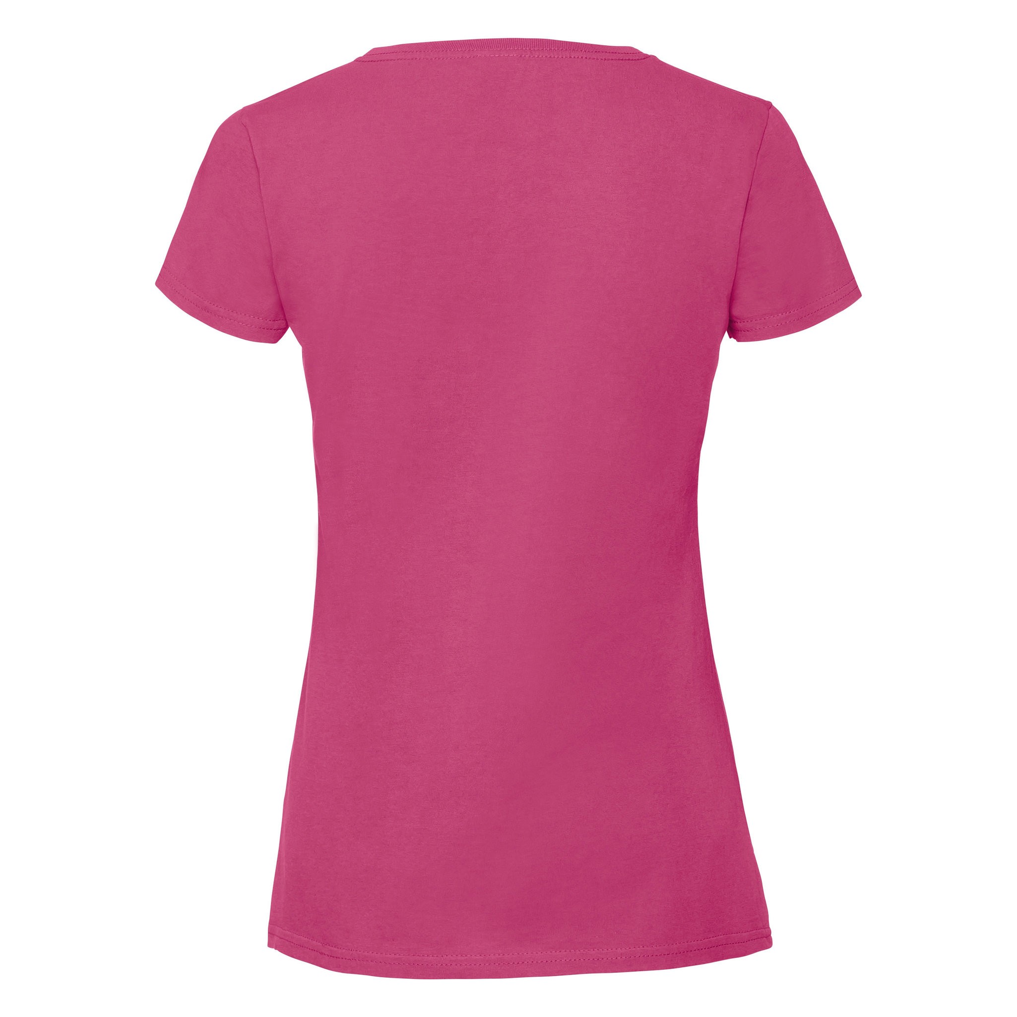 Camiseta premium hilada en anillos para mujer - Top Fruit of the Loom Lady Fit - Imagen 17 de 41