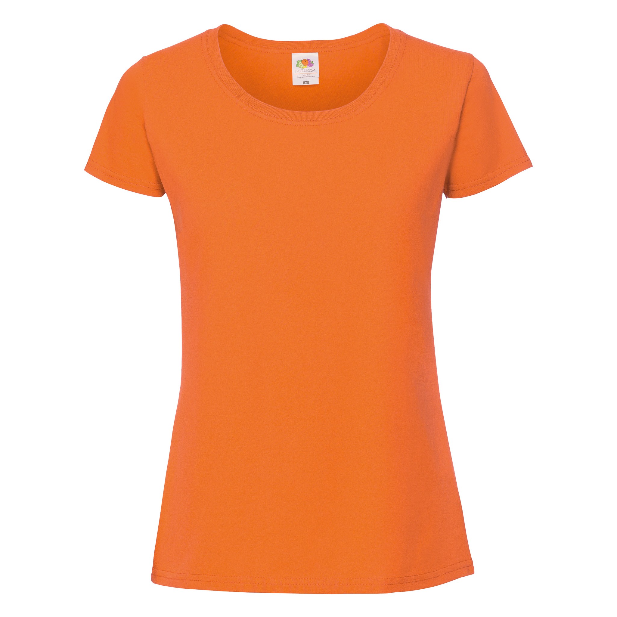 Camiseta premium hilada en anillos para mujer - Top Fruit of the Loom Lady Fit - Imagen 27 de 41