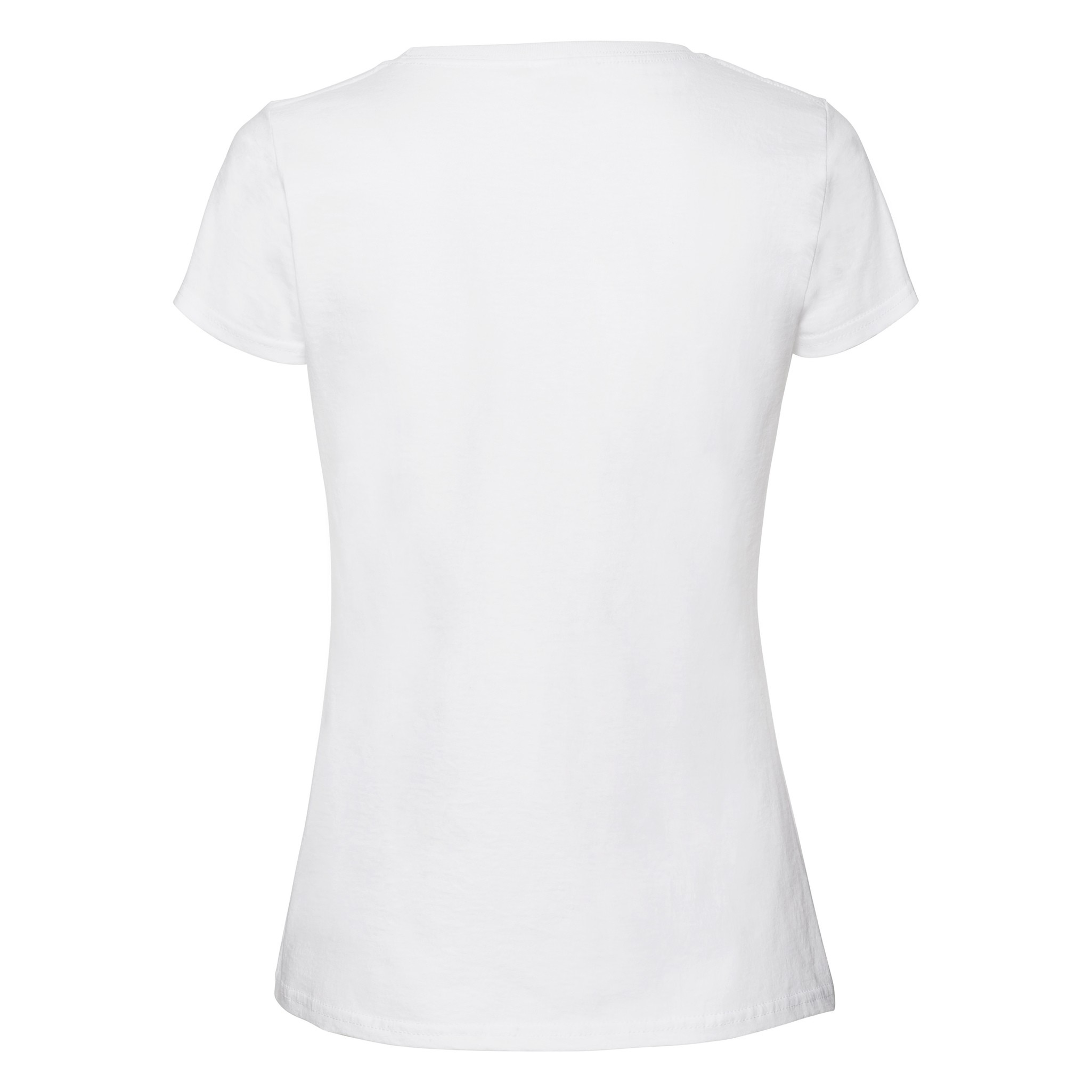 Camiseta premium hilada en anillos para mujer - Top Fruit of the Loom Lady Fit - Imagen 37 de 41