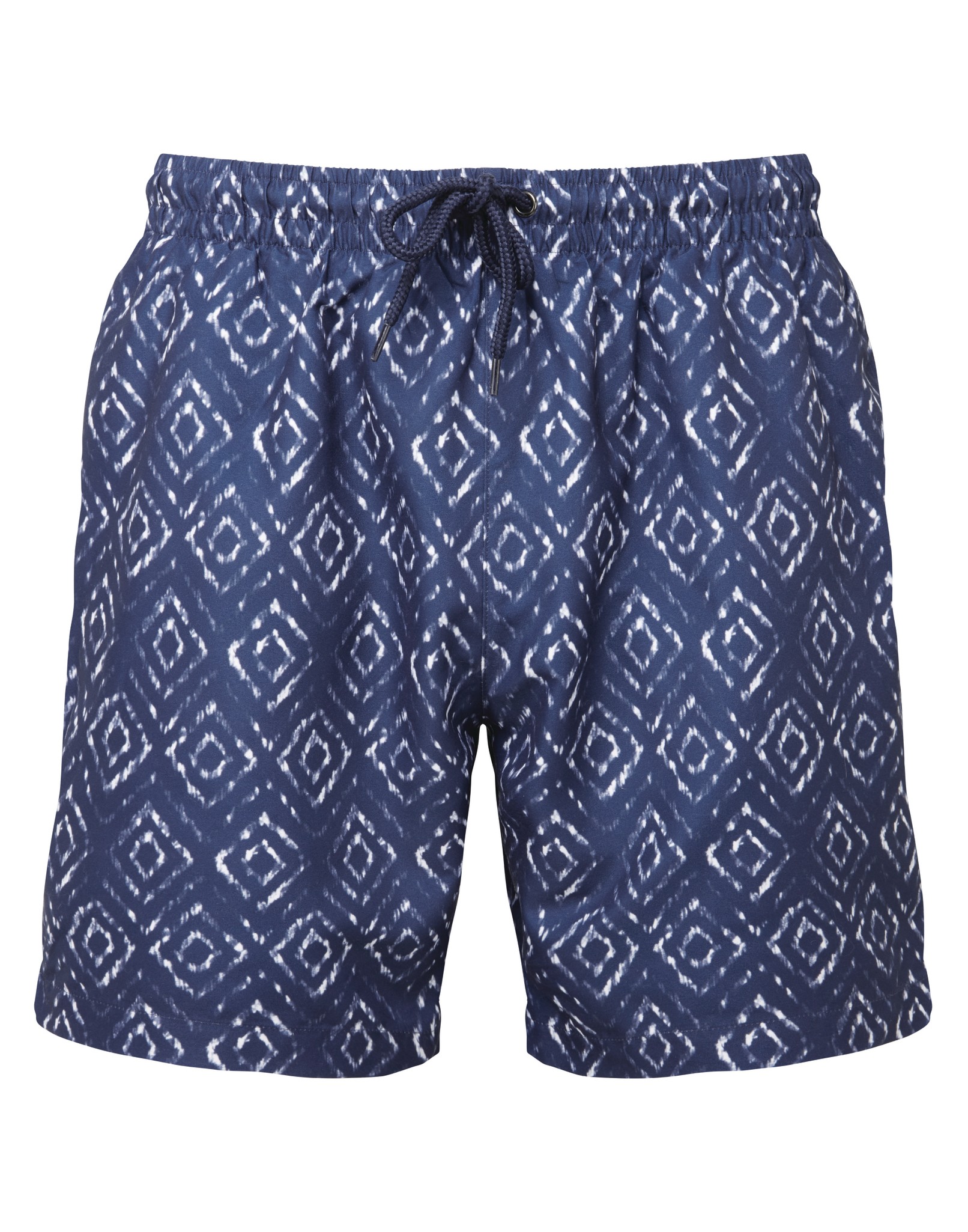 Wombat Men's Swim Shorts WB900 Printed Pattern Elasticated Waistband Half Pants