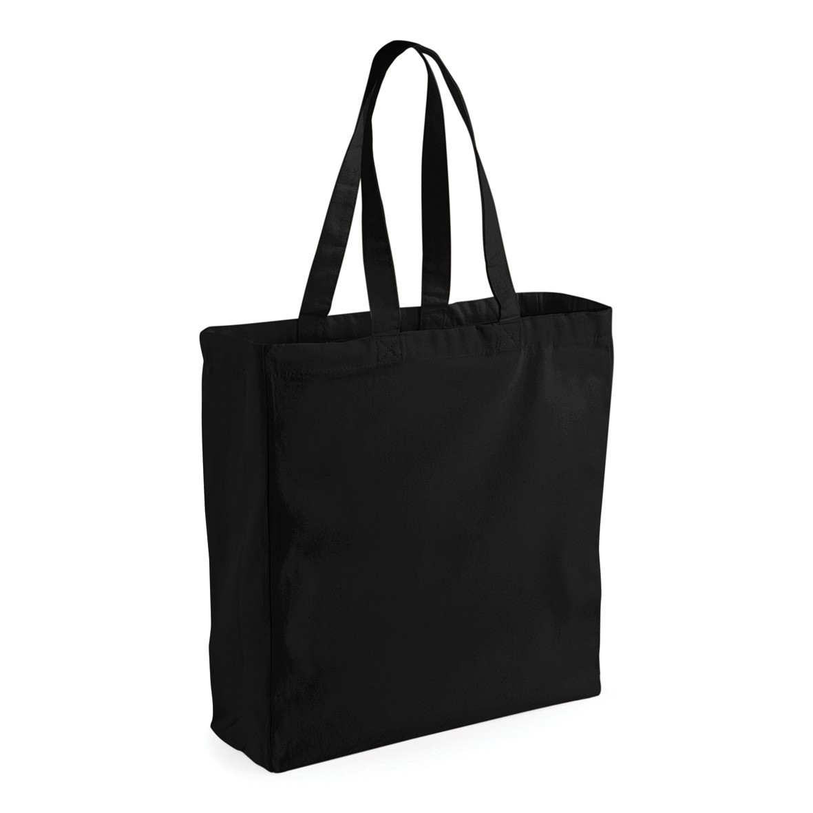 Westford Mill Canvas Classic Shopper Bag (W108) - Canvas Cotton Tote Handbags - Picture 10 of 10