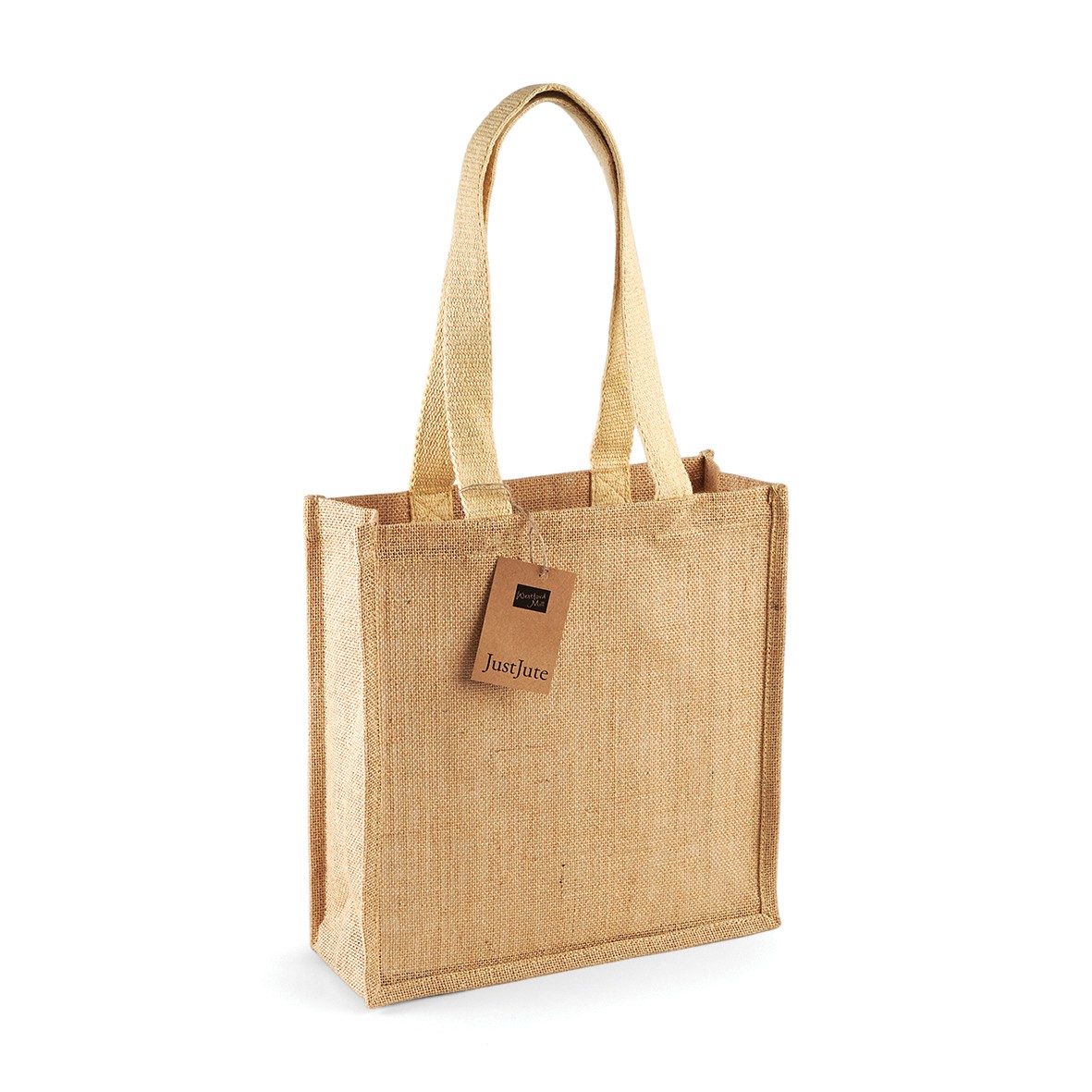 Westford Mill jute compact tote wm406 - Imagen 5 de 5