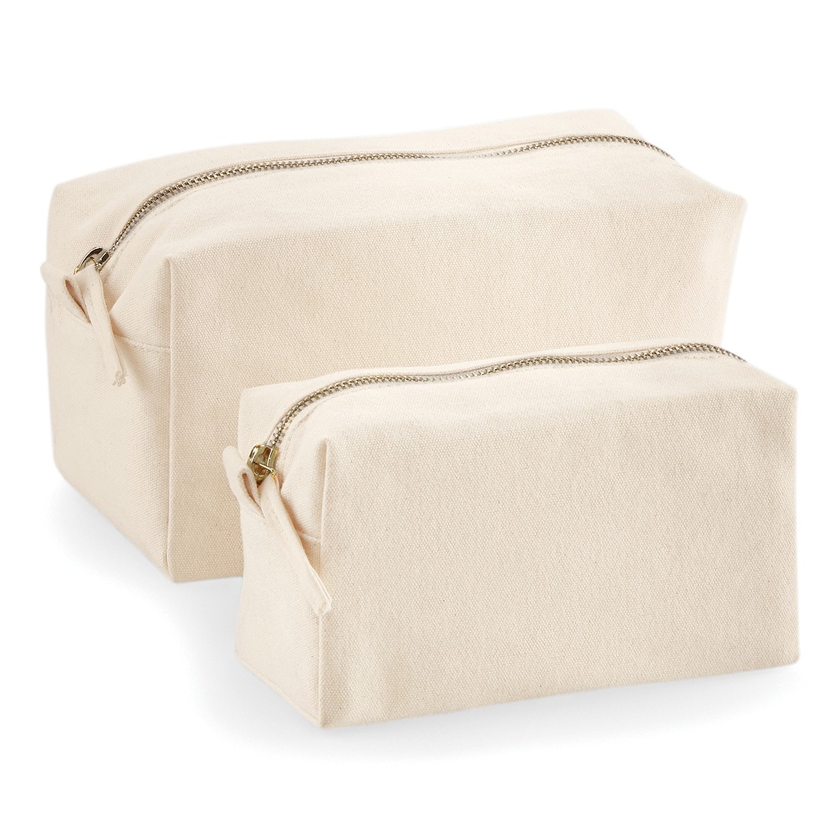 Canvas Accessory Case (W552) - Westford Mill Mens Womens Travel Cosmetic Bag - Picture 10 of 10