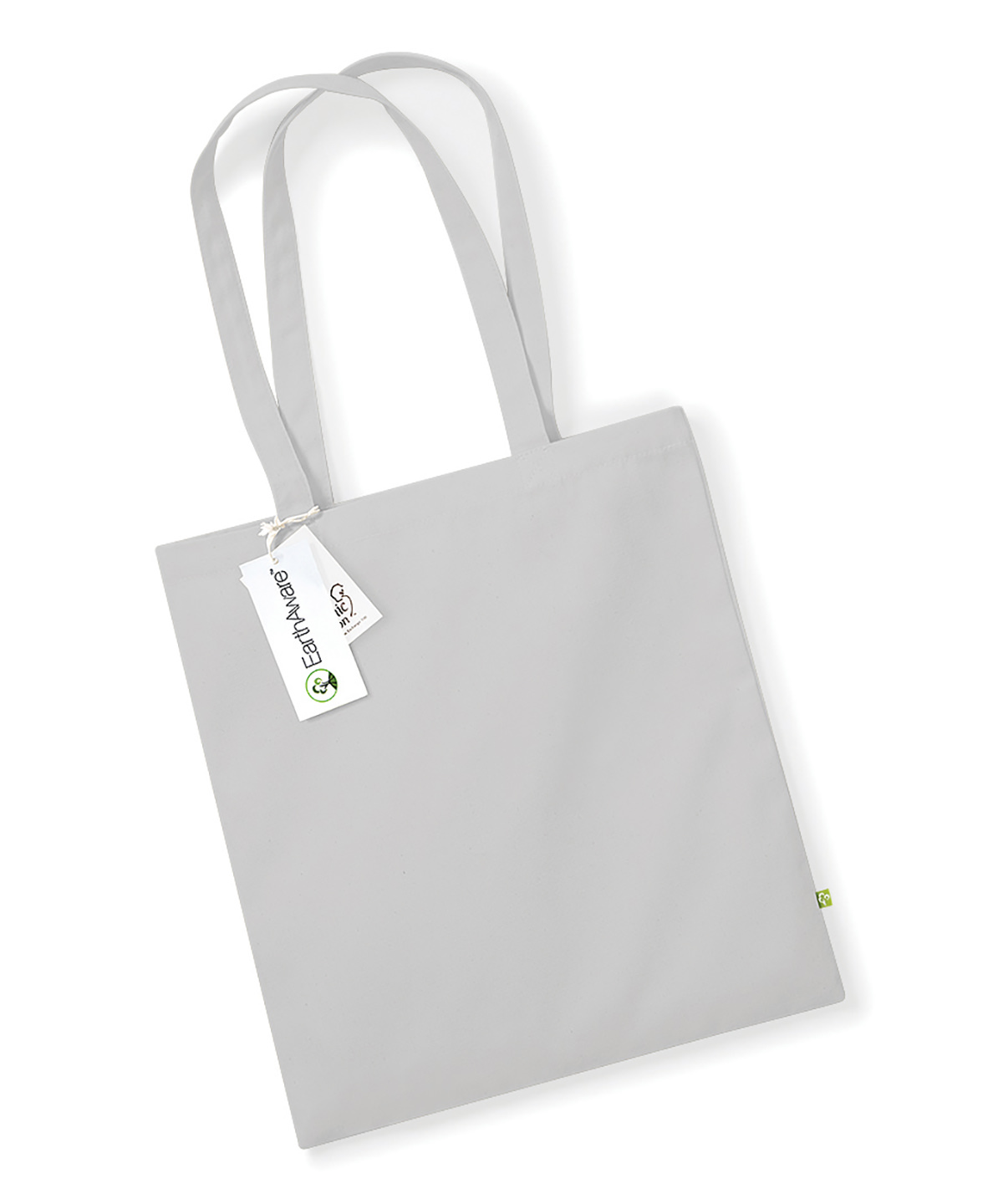 Westford Mill Earthaware Organic Bag for Life (W801)-Cotton Tote Shopper Handbag