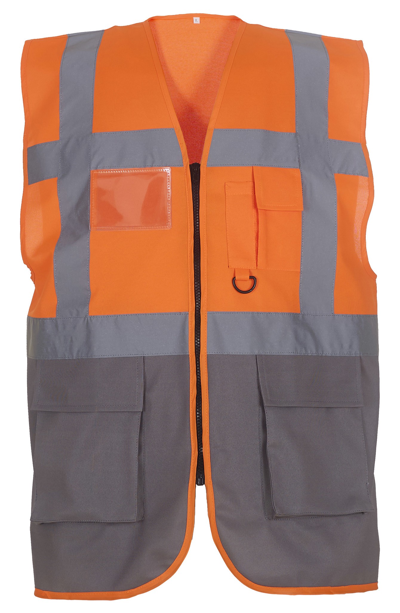 Yoko Hi-Vis Multi Functional Executive Waistcoat HVW801 - Men's Safety Workwear - Picture 22 of 31