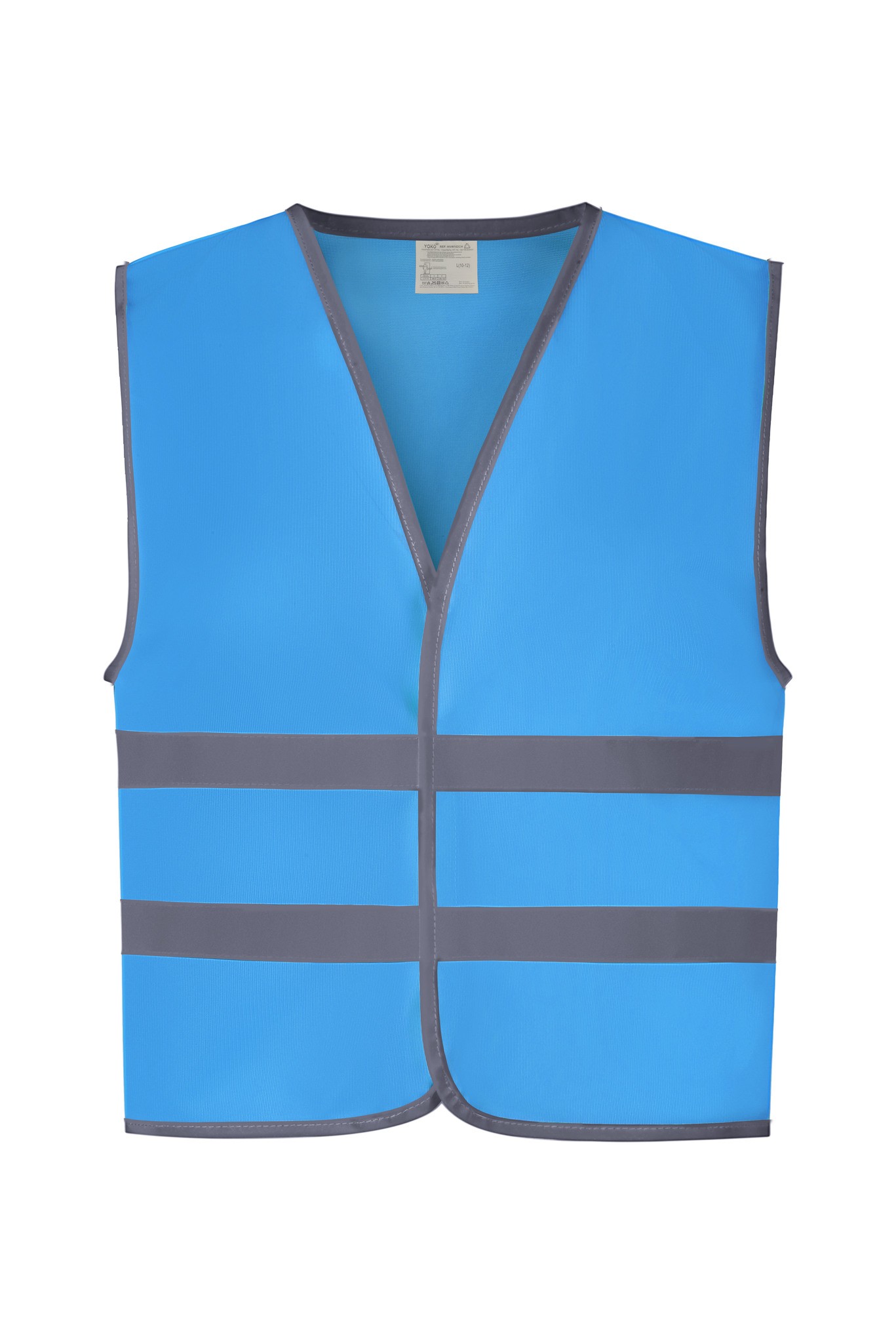 Yoko Hi-Vis Border Junior Kids Waistcoat HVW102CH - Childrens Safety Wear Coat - Picture 15 of 30