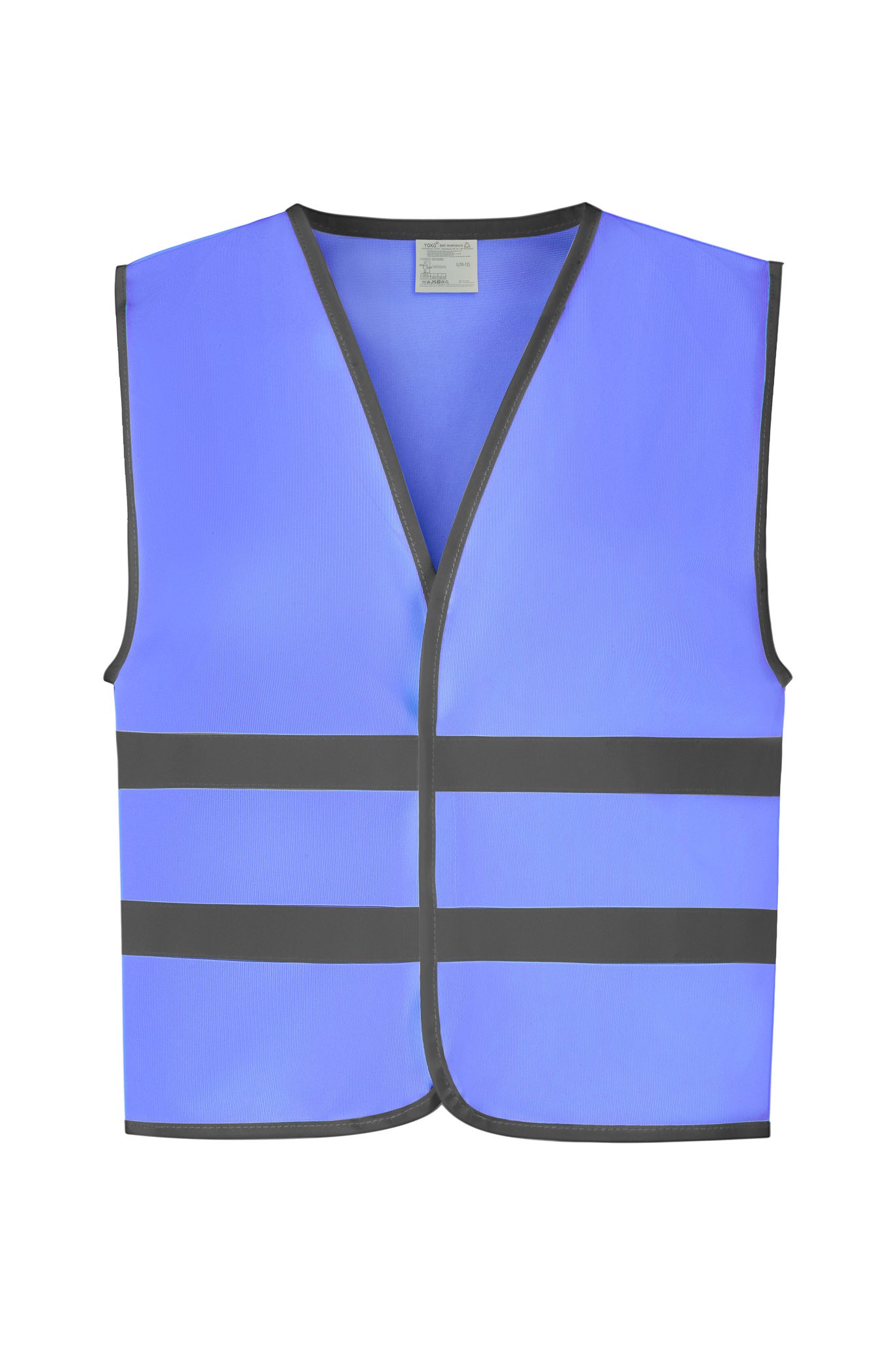 Yoko Hi-Vis Border Junior Kids Waistcoat HVW102CH - Childrens Safety Wear Coat - Picture 17 of 30