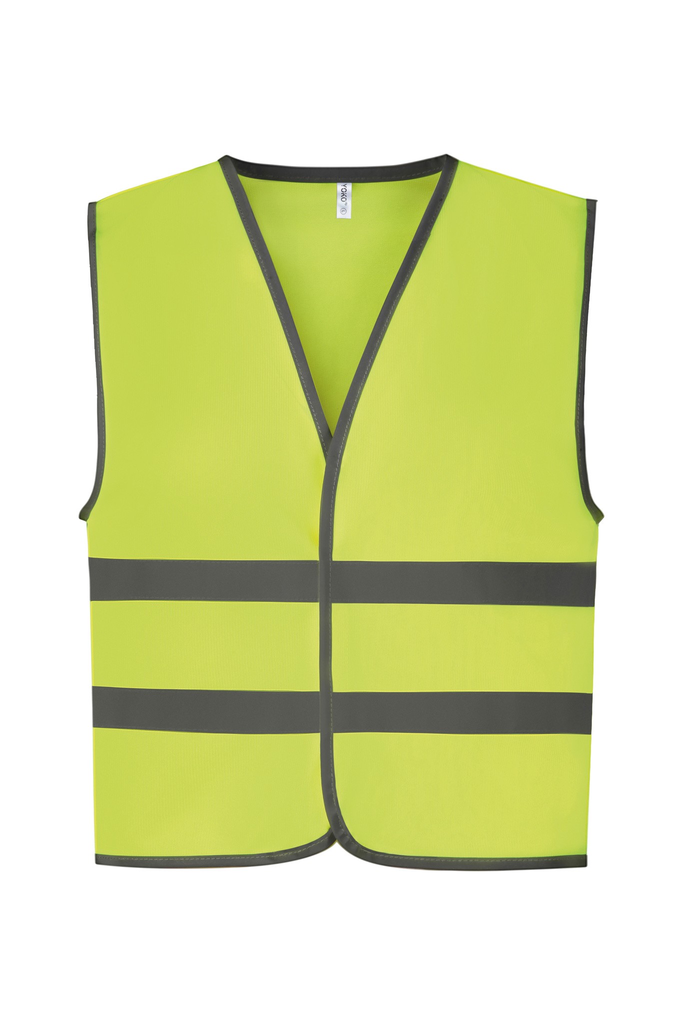 Yoko Hi-Vis Border Junior Kids Waistcoat HVW102CH - Childrens Safety Wear Coat - Picture 19 of 30