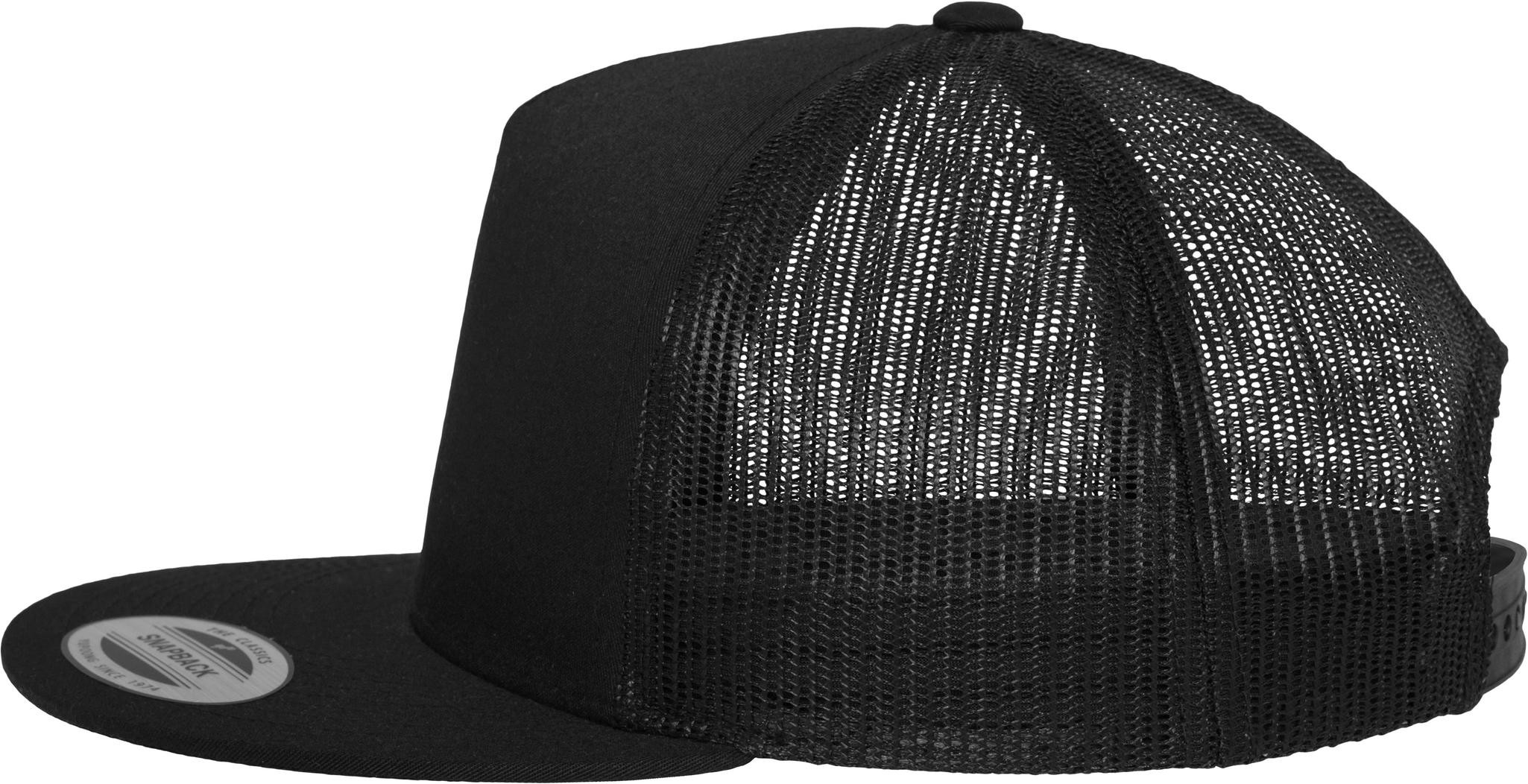 Flexfit by Yupoong Classic Trucker 6006 Cap - Unisex Sports Flat Peak Snapback
