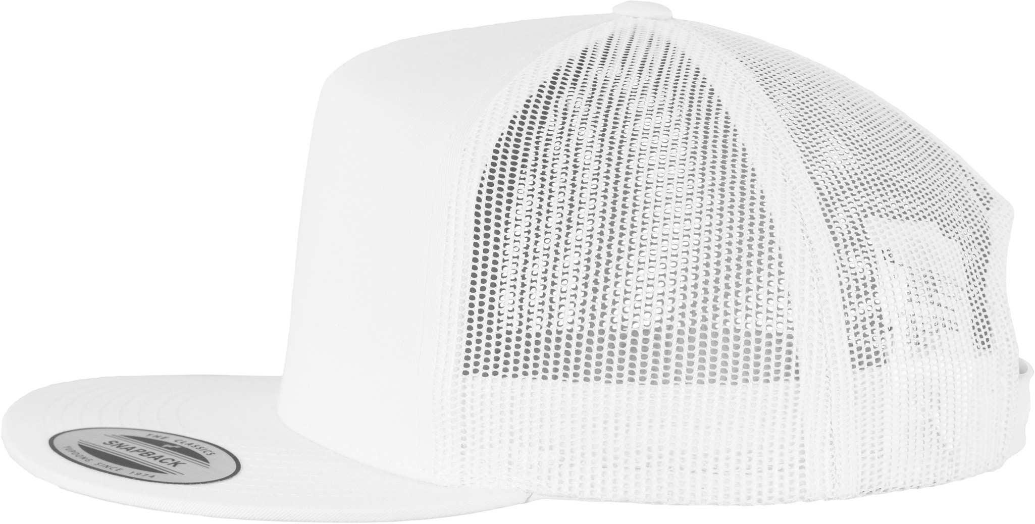 Gorra Flexfit by Yupoong Classic Trucker 6006 - Unisex Deportes Flat Peak Snapback - Imagen 20 de 20