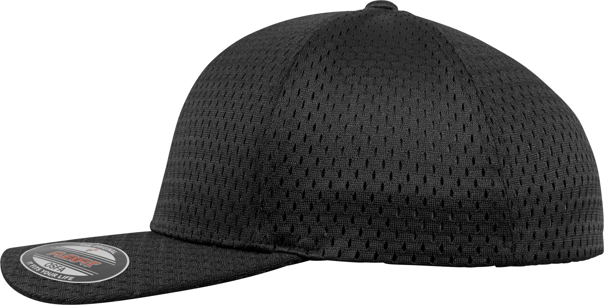 Flexfit by Yupoong Athletic Mesh 6777 - Unisex Sports Curved Peak Hat - Picture 10 of 10