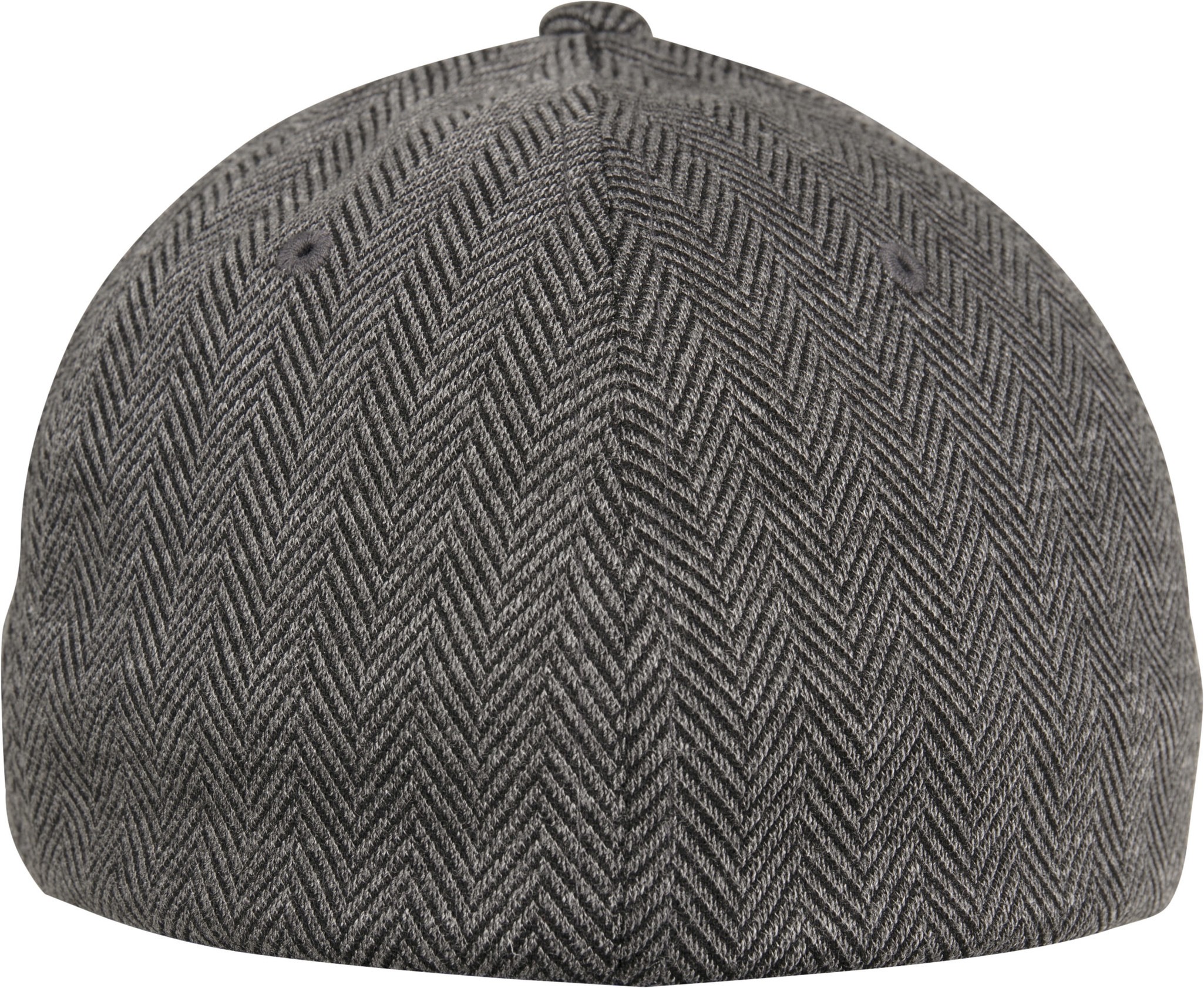 Flexfit by Yupoong herringbone melange 6277hm - gebogene Snapback Baseballkappe - Bild 10 von 12