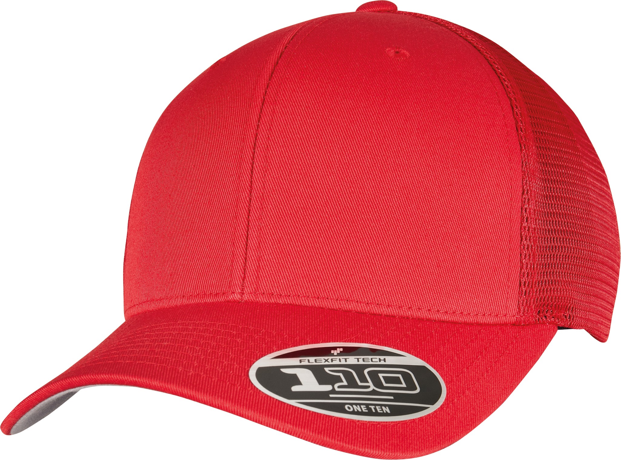 Flexfit by Yupoong 110 berretto a rete 110M - cappello da baseball unisex punta curva snapback - Foto 13 di 14