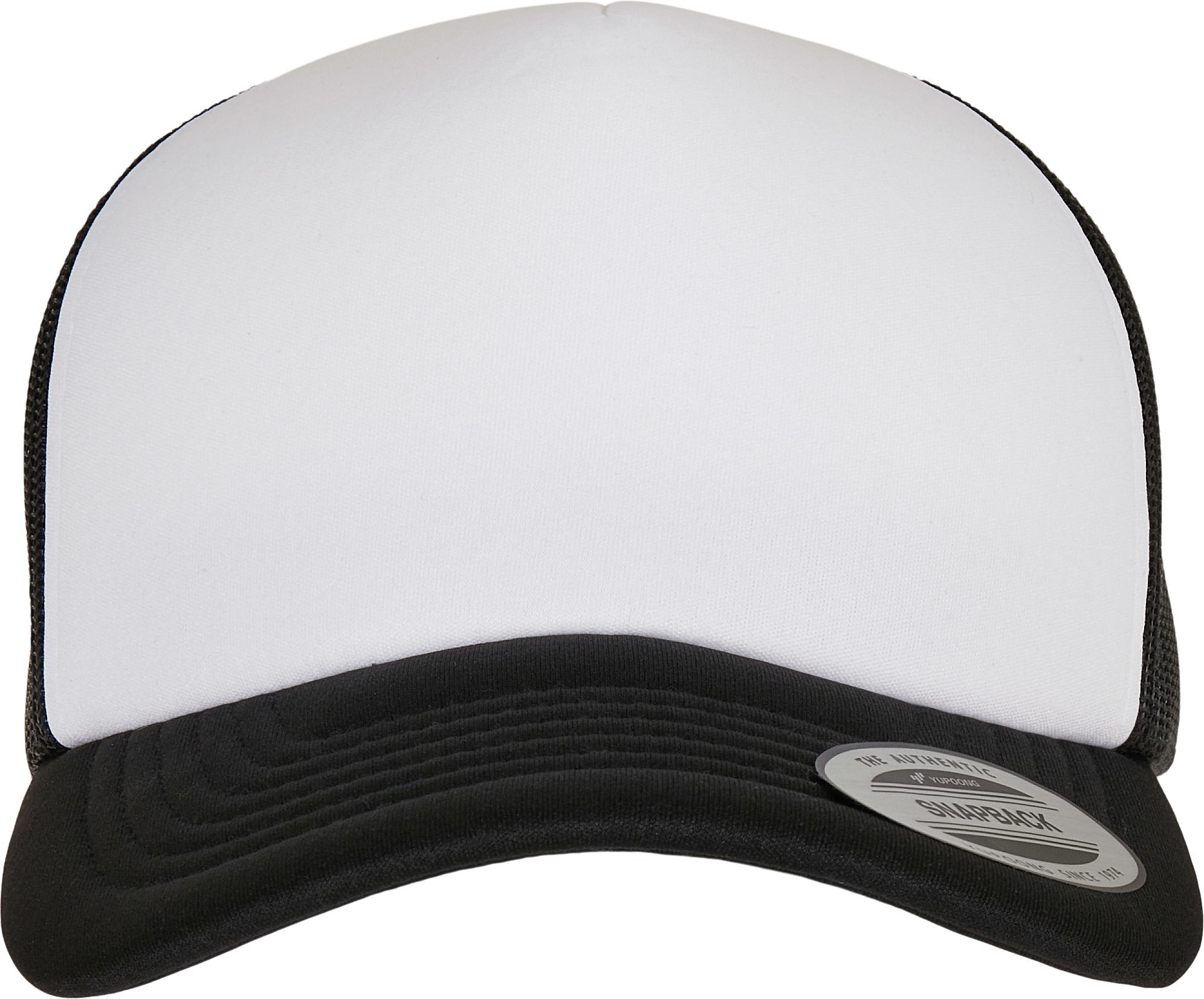 Flexfit by Yupoong YP Classics Curved Foam Trucker Cap - Whi